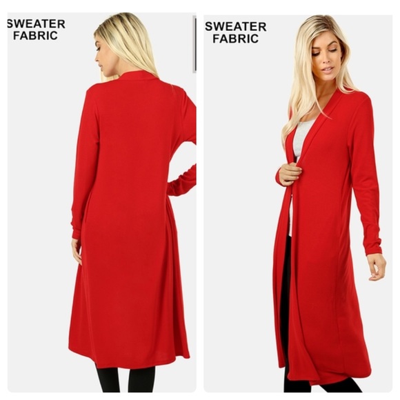 2 for $40❤️PLUS size gray or olive duster - Picture 4 of 4